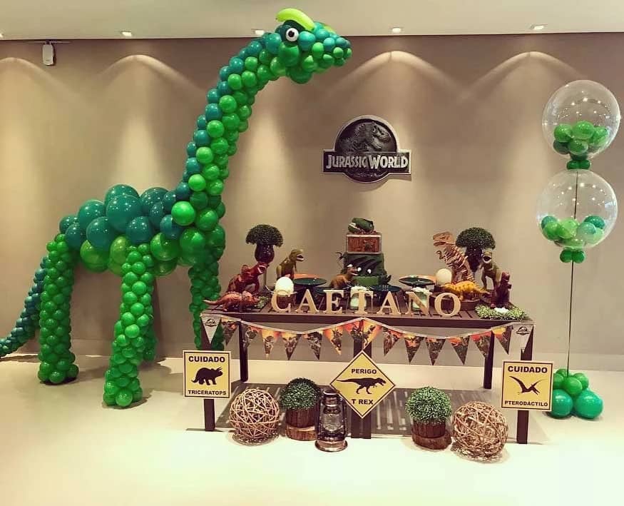 Kit Ouro Festa Aniversário Dino Mite Dinossauro Baby Desenho Decoração  Cenários