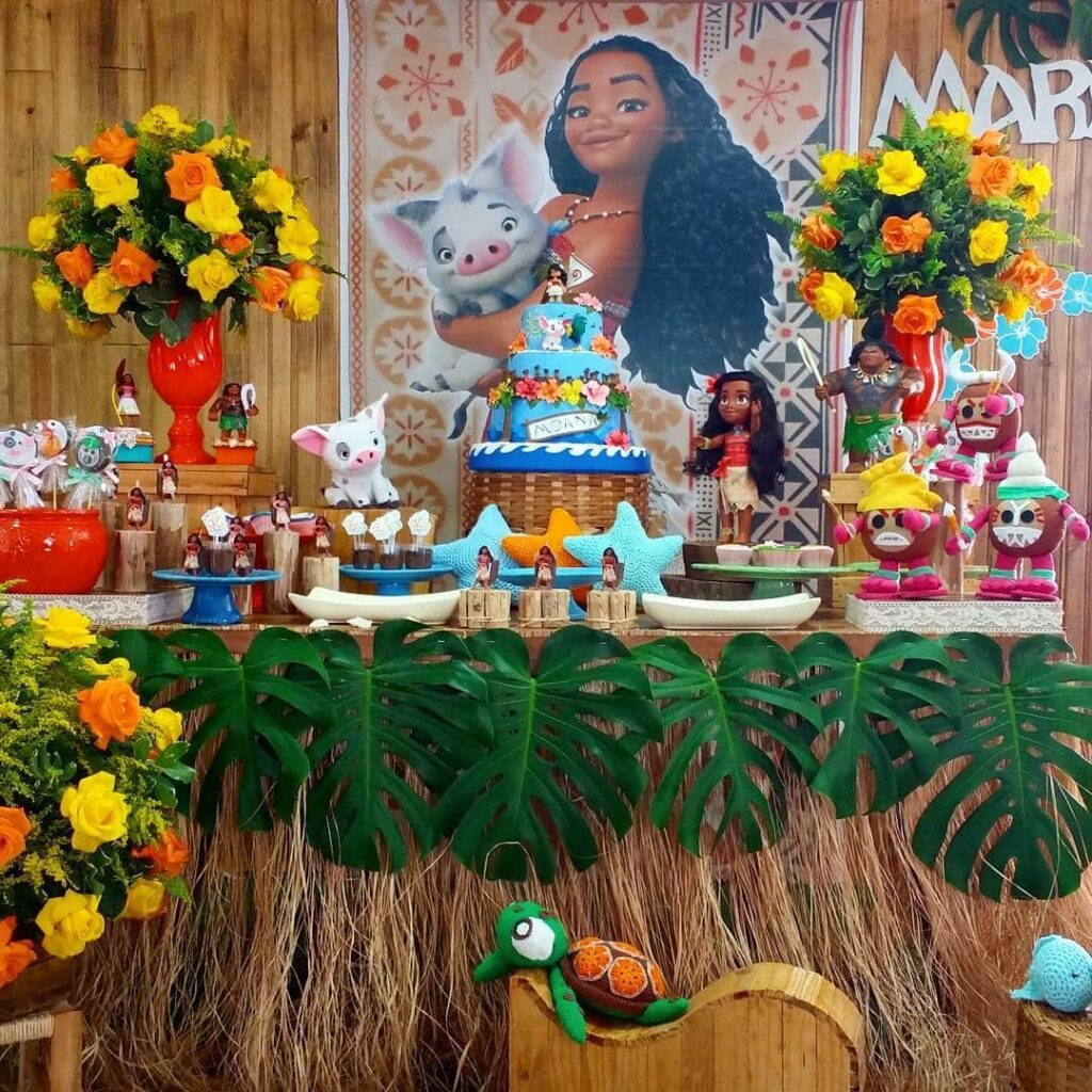 Kit Decoração Festa Infantil Moana